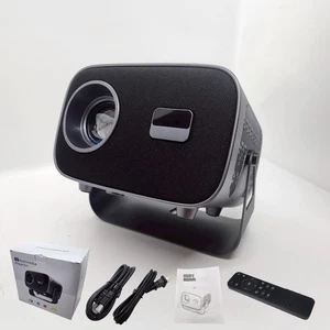 Compact HD LED Projector – Portable Home Cinema with Built-in Speaker, HDMI, USB - Picture 1 of 6