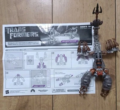 Hasbro Transformers 2007 Live Action Deluxe Scorponok Decepticon Figure  - Image 1 of 3
