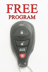 Python Keyless Remote Transmitter Key Fob Alarm Aftermarket FCC ID: EZSDEI7141 - Imagen 1 de 5