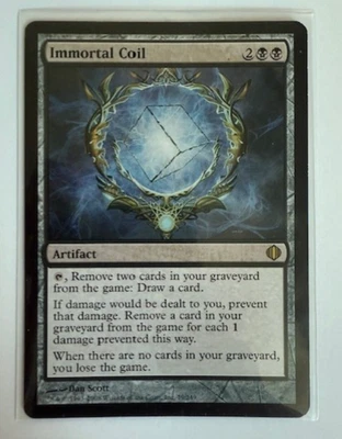 Magic the Gathering: Immortal Coil Shards of Alara Regular NM - Image 1 of 2
