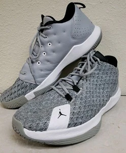 Air Jordan Mens 15 CP3.XII Wolf Grey Basketball Shoes AQ3744-002 Flawed See Pics - Picture 1 of 22