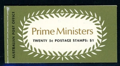 Australia 1969 Booklet Prime Ministers SG #450a MNH W329 - Image 1 of 4