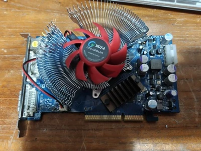PNY Verto Nvidia GeForce 6600 GT, 128MB DDR, AGP Graphics Card FOR PARTS - Image 1 of 2