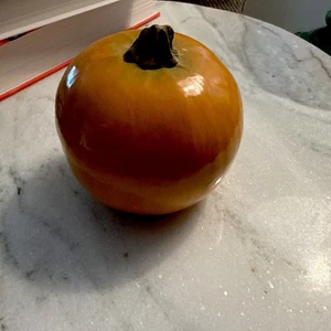 Mary Kirk Kelly (Alabama, 1918-2013) groß orange gemarkt 3 3/4 in HT. Realistisch - Bild 1 von 15