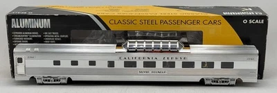 Купольный автомобиль для отдыха K-Line K4613-40252 O CB&Q California Zephyr «Silver Roundup» 21 дюйм - Изображение 1 из 4