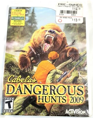 Cabela's Dangerous Hunts 2009 (Nintendo Wii, 2008) - Image 1 of 4