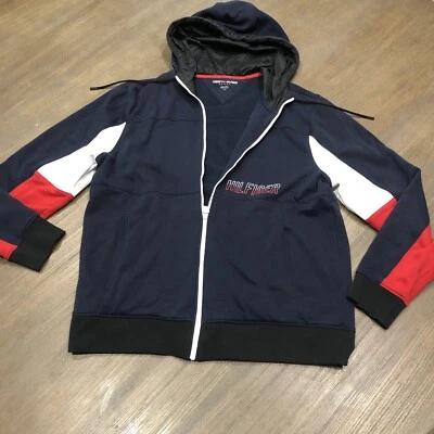 Tommy Hilfiger Sudadera Deportiva con Capucha Cremallera Completa Chaqueta Damas Mujeres’s Talla Grande  Foto 1 de 4