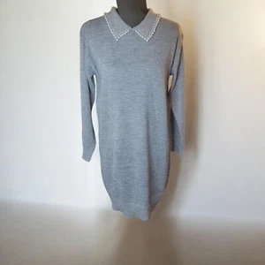 SWNY Gray Sweater Dress Size PM - Picture 1 of 2