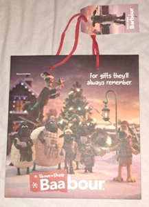 Barbour - Shaun The Sheep, Official XMas 2024, Gift Bag & Tag. MEDIUM. New! - Picture 1 of 7