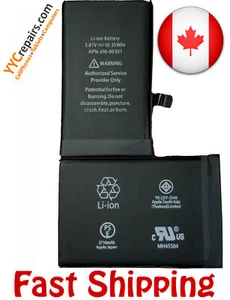 Batterie pour iPhone X 10 - Cellules de qualité supérieure 616-00351 2716 mAh - Photo 1 sur 1
