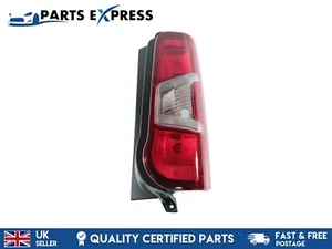 PEUGEOT PARTNER 2018-2024 REAR LIGHT TAIL BACK LAMP DRIVER RIGHT SIDE NEW - Picture 1 of 7