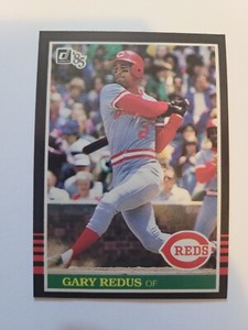 1985 DONRUSS GARY REDUS #306 NM