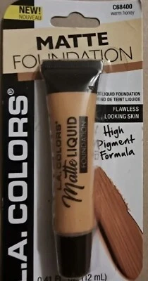 L.A. Colors Warm Honey Matte Foundation C68400 3 pcs. - Image 1 of 2
