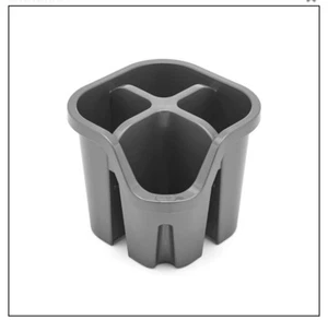 Escurridor de utensilios Addis Cubiertos Caddy con 4 compartimentos - metálico. 517938 - Imagen 1 de 1