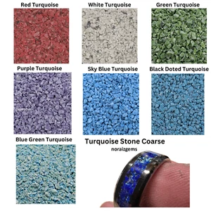 Crushed Turquoise Gemstone Coarse Healing Stone Powder Woodworking, Ring Inlay - Picture 1 of 63