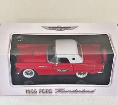 RARO Crown Premiums Lennox Heatcraft 1956 Ford Thunderbird T-Bird, rojo 1/24, nuevo en caja Foto 1 de 4