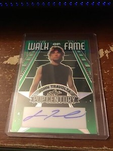 John Travolta 2023 Leaf Pop Century Auto Walk of Fame 1/5 #WF-JT1