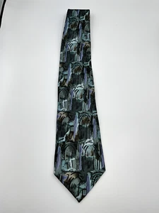 Corbata de Seda J. Garcia Colección Quince After Monet Diseño por Jerry Garcia - Imagen 1 de 5