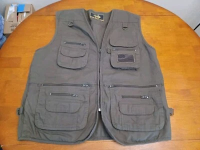 Field Tested Guide Gear Sleeveless Hunting Vest Dark Green XL Extra Large - Image 1 of 4