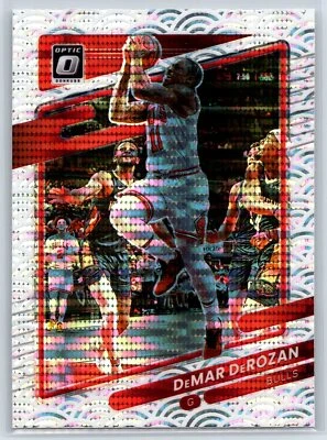 2021-22 Donruss Optic DeMar DeRozan Pulsar Prizm Photon Error Chicago Bulls #28 - Image 1 of 2