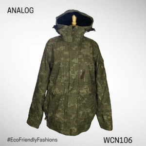 ANALOG TYPE A-G SNOW JACKET DIGI NIGHT CAMO Size Small - Picture 1 of 7