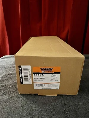 Brand New Dorman 674-683 Stainless Steel Exhaust Manifold For 2000-2004 Toyota - Image 1 of 2