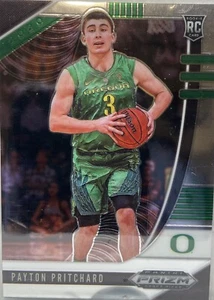 Payton Pritchard 2020 Panini Prizm Green Duck Uniform Chrome Rookie Celtics (RC) - Picture 1 of 2