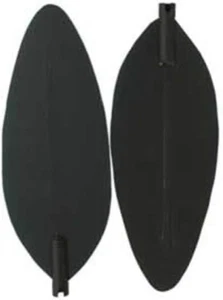 MOJO Outdoors Ersatzflügel für Spinnflügel Ente Jagdköder, türkis/Holz - Bild 1 von 12