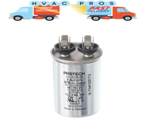 OEM Rheem Ruud Protech Rd Run Capacitor 7.5 uf 370 Volt 43-101666-42 43-21298-44 - Picture 1 of 2
