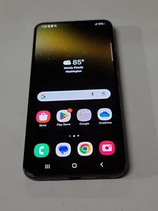 Samsung Galaxy S22 5G SM-S901U,128 GB,Phantom Black,Unlk,Fair Condition :QA776 - Zdjęcie 1 z 9