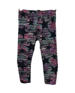 Girl's Small Leggings Baby Phat Multicolor Star Pattern Fashion Stretch - Picture 1 of 5