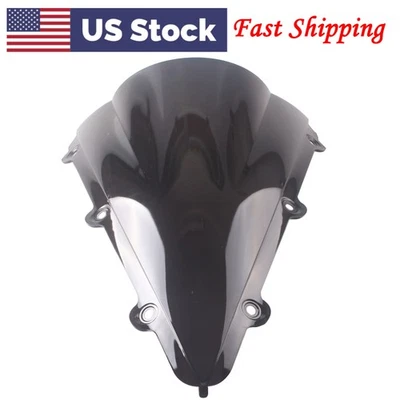 Front Windscreen Smoke Double Bubble Windshield Fit Yamaha YZF R1 2004-2006 2005 Foto 1 de 4