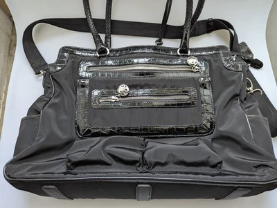 Bolso Bandolera Inteligente Brighton Maxwell para Laptop en Negro Foto 1 de 4