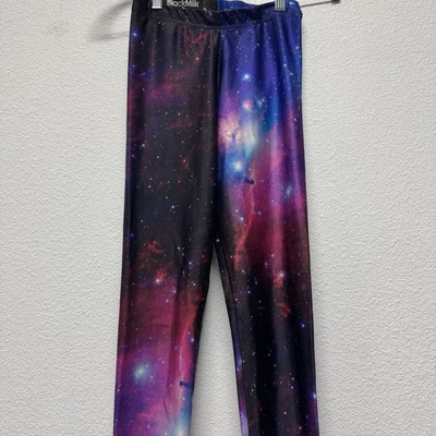 BlackMilk Purple Nebula Galaxy Space Leggings XS - Image 1 of 3