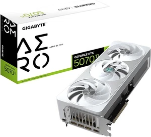 GIGABYTE GeForce RTX 5070 Ti AERO OC 16G Graphics Card - Picture 1 of 5