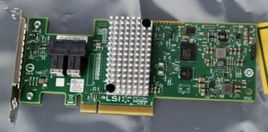 Lenovo SAS Controller N2215 2-CH SAS 12G SATA 6G PCI-E SAS9302-8i • 47C8676 - Photo 1/1