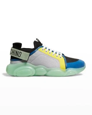 Men's Moschino Couture Roller Skate Teddy Shoes Luxury Sneaker - Image 1 of 4