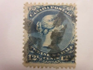 CANADA Scott 28 USED LotIE Cat $125 - Picture 1 of 1