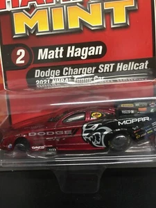 1:64 Racing Champions Matt Hagan 2021 Dodge Charger SRT Hellcat Funny Car - Bild 1 von 3