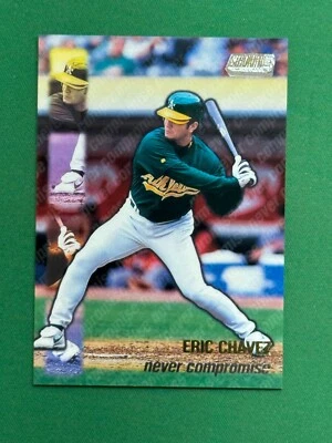 1999 Topps Stadium Club Baseball Never Compromise #NC18 Eric Chavez - Image 1 of 2