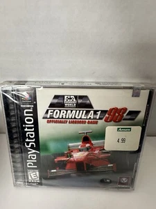 Formula 1 98 F1 (Sony PlayStation 1, 1998) Brand New Sealed Tab Hanger - Picture 1 of 4
