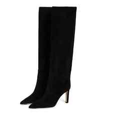 New Arrivals Women Knee Pointed Toe Shoes Western Long Boots Winter Footwear