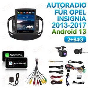 9.7" Für Opel Insignia A 2013-2017 Carplay Android Autoradio BT GPS Navi 2+64GB - Bild 1 von 11