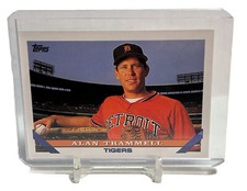 1993 Topps Baseball Card Alan Trammell #660 - Detroit Tigers FRESH MINT