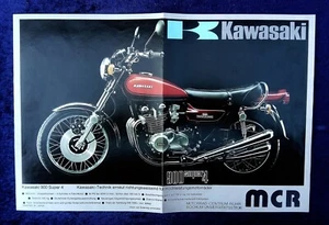 Kawasaki Z 900 Super 4 Prospekt 4 Seiten Original Prospekt - Picture 1 of 4