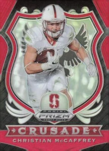 2020 Panini Prizm Draft Picks #25 Christian McCaffrey Prizms Orange - Picture 1 of 2