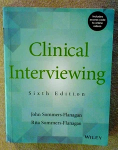 Clinical Interviewing, sixth edition, John and Rita Sommers-Flanagan - Picture 1 of 6