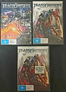 Transformers DVD Movie Lot Bundle Set R4 - Picture 1 of 2