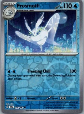 Frosmoth SV05: Temporal Forces 046/162 Near Mint NM Reverse Holo - Image 1 of 2