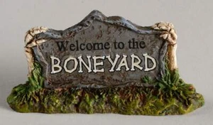 Department 56 Snow Village Halloween Bienvenido al Cementerio - Con Caja 10293648 - Imagen 1 de 1